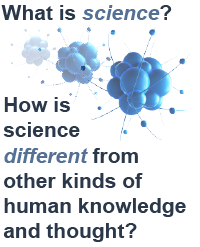 How does science differ from other kinds of human thought?