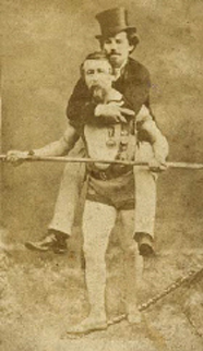 Charles “the Great” Blondin, tightrope walker