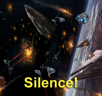 Silence in space