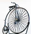 An old style bicycle