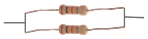 Will this combination produce less current than one resistor alone?