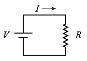 Simple closed circuit