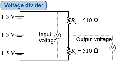 Voltage divider circuit